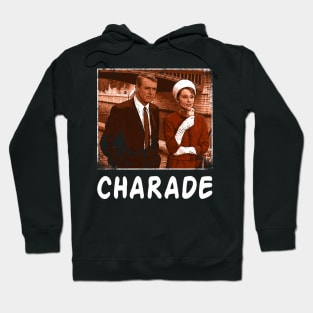 Parisian Romance Chronicles Charades Retro Film Couture Graphic Tee Hoodie